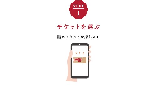 STEP1 チケットを選ぶ