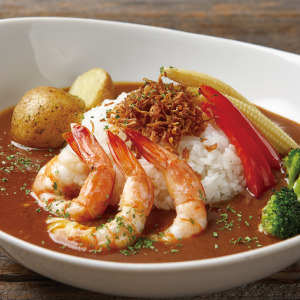 シュリンプ＆ベジタブルカレー