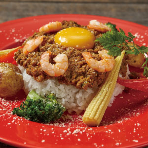 シュリンプマサラキーマカレー