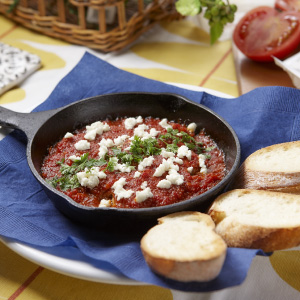 【3/10(火)販売開始】<br>ギリシャ産フェタチーズ 海老とトマトのグリル